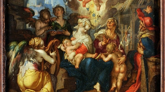 "Die Heilige Familie" von Joachim Wtewael