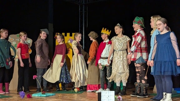 Die Mitwirkenden beim 23. Schüler-Welt-Theatertag zeigten ihre Kunst auf mehreren Bühnen.